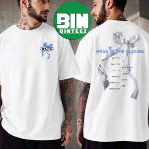 Chrome Ribbon 2026 Lineup Tee Head in the Clouds LA 2026 Festival On August 8 2026 At Brookside At the Rose Bowl In Pasadena California White T-Shirt