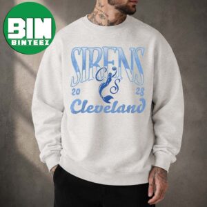 Cleveland Sirens WNBA Sky High One Rises Up Towards The Rim Crewneck T-Shirt