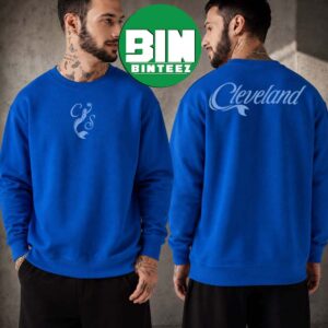Cleveland Sirens WNBA Wild Collective Siren Blue Crewneck T-Shirt