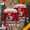 Custom Name Number NFL Denver Broncos Playing Field Ugly Christmas Sweater For Men And Women