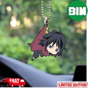 Cute Anime Demon Slayer Giyu Tomioka Tree Christmas Decorations For Holiday Ornament