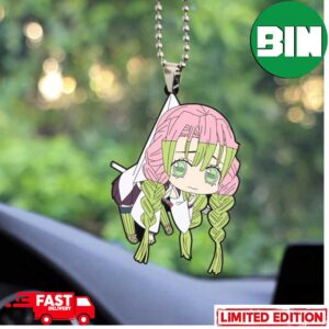 Cute Anime Demon Slayer Mitsuri Kanroji Christmas Tree Decorations Xmas Gift Ornament