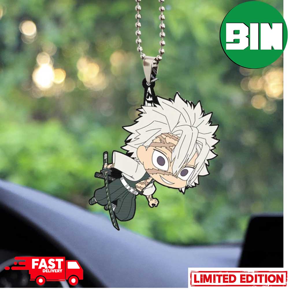 Cute Anime Demon Slayer Sanemi Shinazugawa Christmas Tree Decorations Ornament Cute Anime Demon Slayer Sanemi Shinazugawa Christmas Tree Decorations Ornament