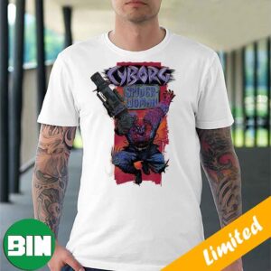Cyborg Spider Woman Across The Spider Verse New Spider Man Movie 2023 Fan Gifts T-Shirt
