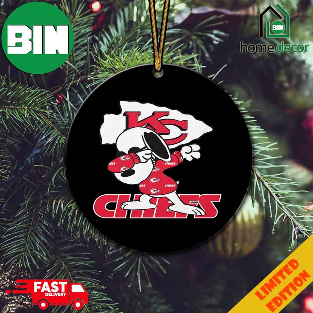 Dabbing Snoopy Super Bowl LVIII Season 2023-2024 Congratulations Kansas City Chiefs Become Champions NFL Playoffs Christmas Ornament Dabbing Snoopy Super Bowl LVIII Season 2023-2024 Congratulations Kansas City Chiefs Become Champions NFL Playoffs Christmas Ornament