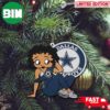 Dallas Mavericks NBA Custom Name Grinch Candy Cane Tree Decorations Christmas 2023 Ornament