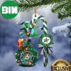 Dallas Mavericks NBA Custom Name Grinch Candy Cane Tree Decorations Christmas 2023 Ornament