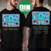 Dance Gavin Dance As December Falls Europe Tour 2026 Cities List For Amsterdam NL To London UK Two Sided T-Shirt