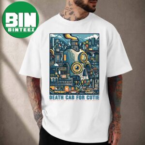 Death Cab for Cutie Today Poster In San Diego CA For Show At Gallagher Square On August 4 2026 Vintage T-Shirt