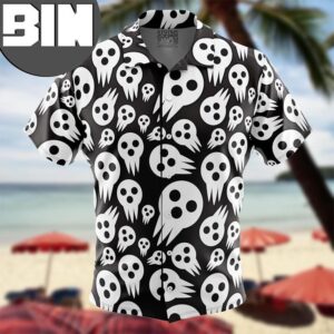 Death The Kid Soul Eater Anime Hawaiian Shirt