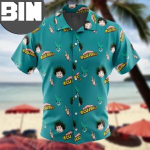 Deku My Hero Academia Anime Hawaiian Shirt