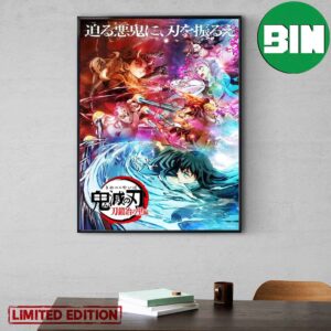 Demon Slayer Kimetsu No Yaiba Swordsmith Village Arc Home Decor Poster Canvas