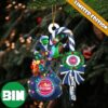 Detroit Red Wings NHL Grinch Candy Cane Custom Name Xmas Gifts Christmas Tree Decorations Ornament
