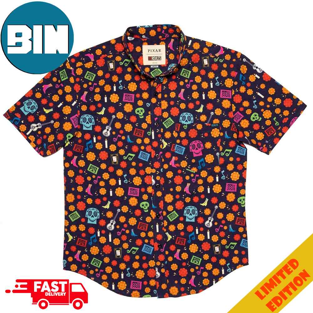 Disney And Pixar Coco La Ofrenda Summer 2024 RSVLTS Summer Hawaiian Shirt Disney And Pixar Coco La Ofrenda Summer 2024 RSVLTS Summer Hawaiian Shirt