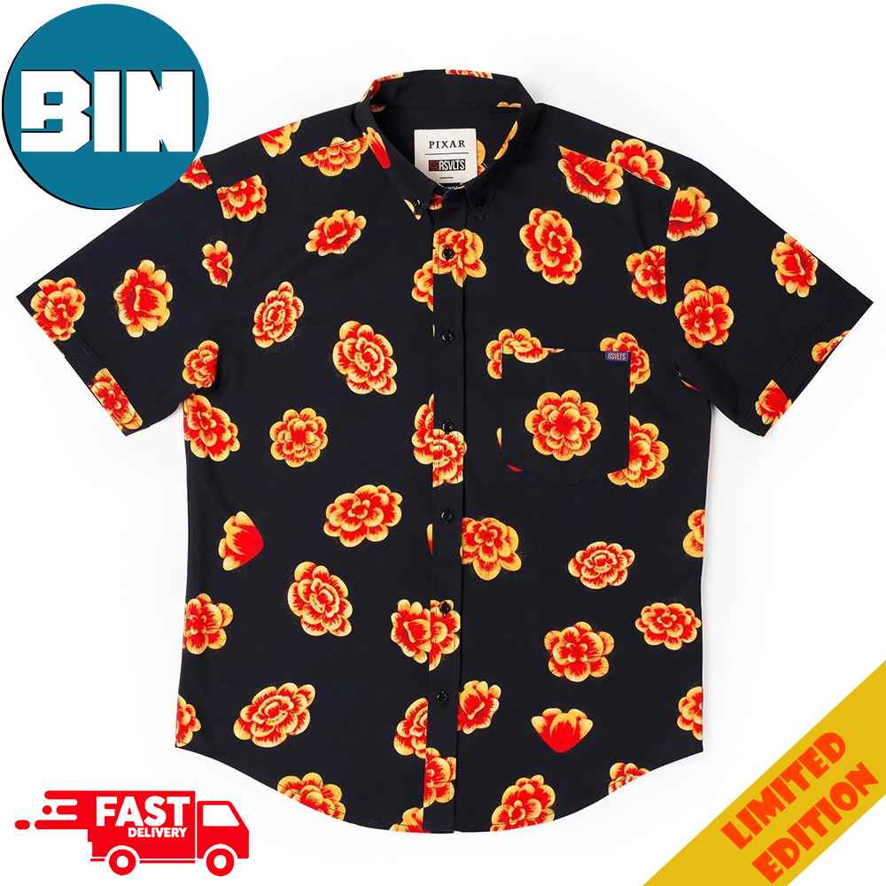 Disney And Pixar Coco Marigolds RSVLTS Summer Hawaiian Shirt Disney And Pixar Coco Marigolds RSVLTS Summer Hawaiian Shirt