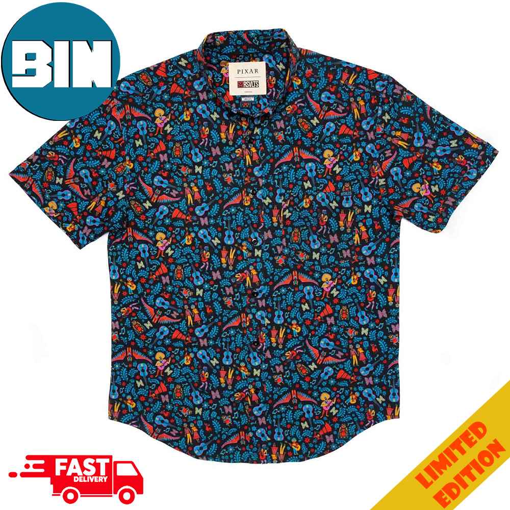Disney And Pixar Coco The Music In Me RSVLTS Summer Hawaiian Shirt Disney And Pixar Coco The Music In Me RSVLTS Summer Hawaiian Shirt