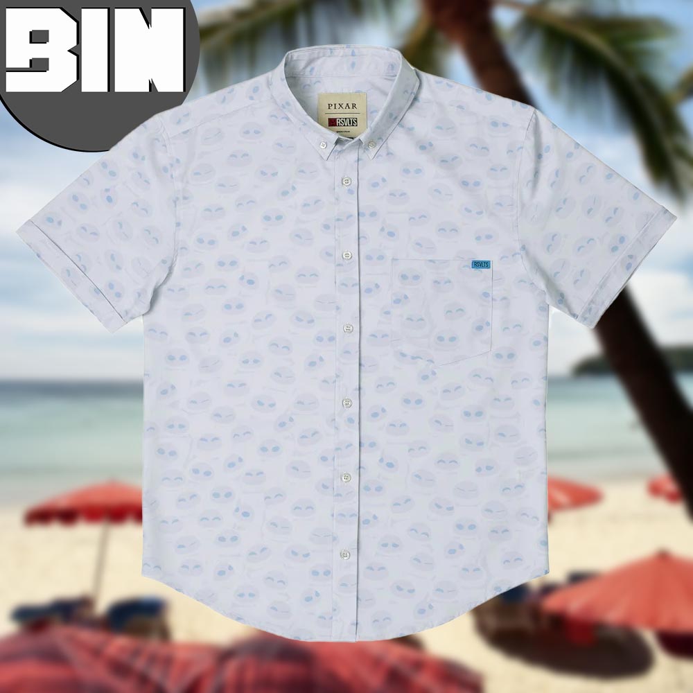 Disney And Pixar Wall E In Your Eyes Hawaiian Shirt Disney And Pixar Wall E In Your Eyes Hawaiian Shirt