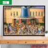 Disney 100 Once Upon A Studio Lithograph Animation Photo Characters Exclusive Assemble Home Decor Poster Canvas