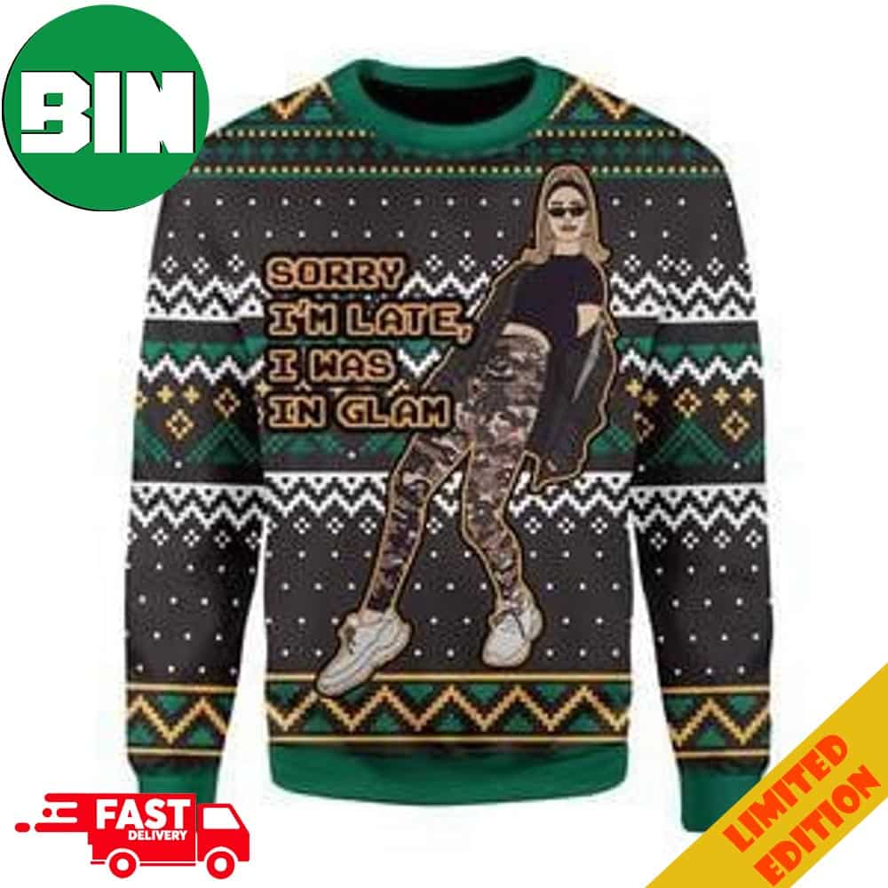 Dorit Kemsley RHOBH Sorry I’m Sorry Late I Was In Glam Ugly Sweater For Men And Women Dorit Kemsley RHOBH Sorry I’m Sorry Late I Was In Glam Ugly Sweater For Men And Women