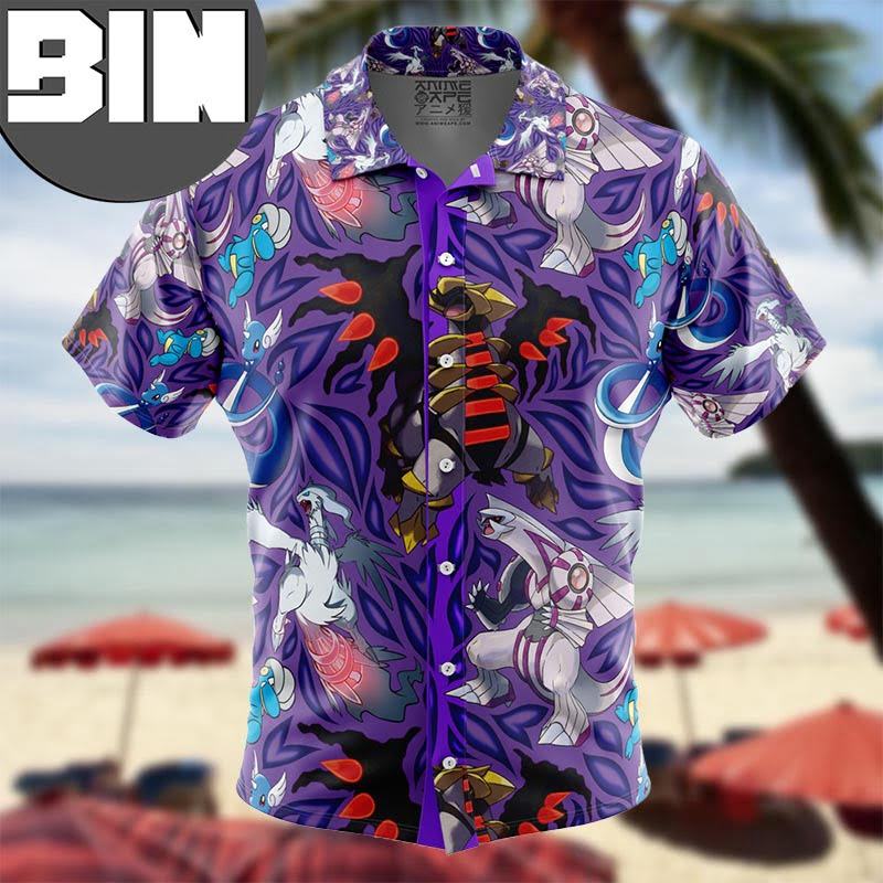 Dragon Type Pokemon Pokemon Anime Hawaiian Shirt Dragon Type Pokemon Pokemon Anime Hawaiian Shirt