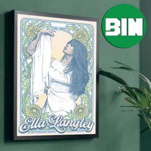 Ella Langley Green  Bay WI Event Poster At The Resch Center In Green Bay WI On August 20 2026 Home Decor Poster Canvas
