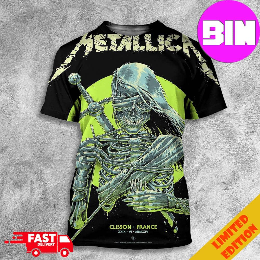 Exclusive Poster For Metallica M72 Hellfest Open Air Festival At Clisson France 29 June 2024 Killer World Tour No Repeat Weekend All Over Print Tank Top Long Sleeve Hoodie T-Shirt Exclusive Poster For Metallica M72 Hellfest Open Air Festival At Clisson France 29 June 2024 Killer World Tour No Repeat Weekend All Over Print Tank Top Long Sleeve Hoodie T-Shirt