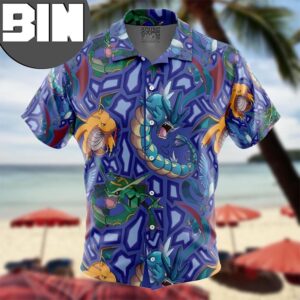 Flying Type Pokemon Pokemon Anime Hawaiian Shirt