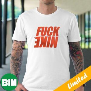 Fuck Nike Supreme Tee 2001 Unique T-Shirt