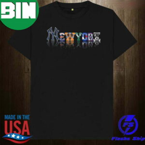 Funny New York Knicks New York Rangers New York Yankees New York Giants New York Jets Fan Gifts T-Shirt