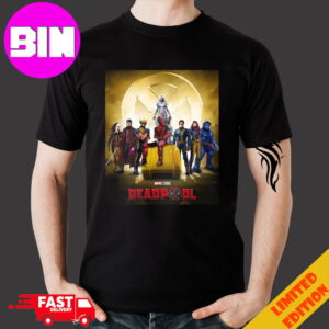 Funny Poster For Spoilers Deadpool 3 With Channing Tatum as Gambit And X-Men Fox Movies Cast Marvel Studios T-Shirt