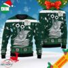 Funny Zoro Anime One Pice Best Gift Snowflakes Pattern 2023 Christmas Ugly Sweater