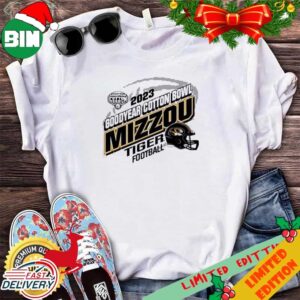 Goodyear Cotton Bowl 2023 Missouri Tigers Helmet T-Shirt