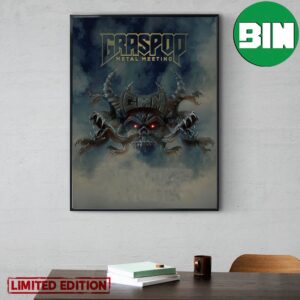 Graspop Metal Meeting 2023 Logo Metal Music Festival Heavy Metal GMM23 Home Decor Poster-Canvas