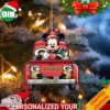 Green Bay Packers NFL x Grinch Candy Cane Custom Name Christmas Tree Decorations Ornament