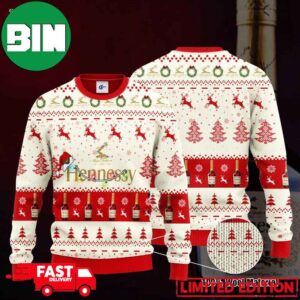 Hennessy Santa Hat Ugly Christmas Sweater For Men And Women