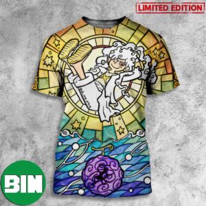 Hito Hito No Mi Nika Model Luffy Gear One Piece Art T-Shirt