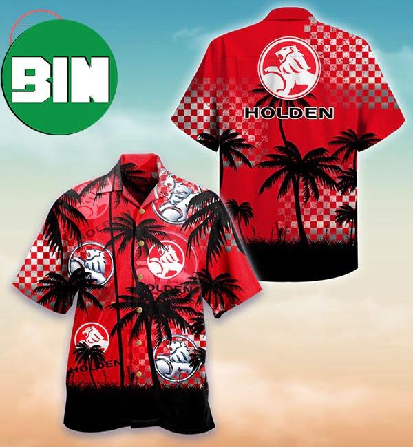 Holden Australia Summer Palm Tree Hawaiian Shirt Holden Australia Summer Palm Tree Hawaiian Shirt
