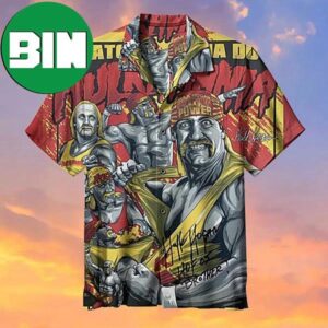 Hulkamania ? Hulk Hogan Summer Hawaiian Shirt