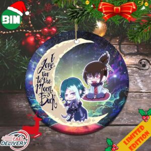 I Love You To The Moon And Back Shuumatsu No Valkyrie Record Of Ragnarok Loki And Okita Souji Christmas Ornament