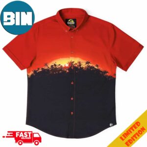 Jurassic Park Patented And Packaged RSVLTS Collection Summer Hawaiian Shirt