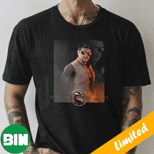 Karl Urban as Johnny Cage Mortal Kombat New Fan Art Movie Poster Fan Gifts T-Shirt