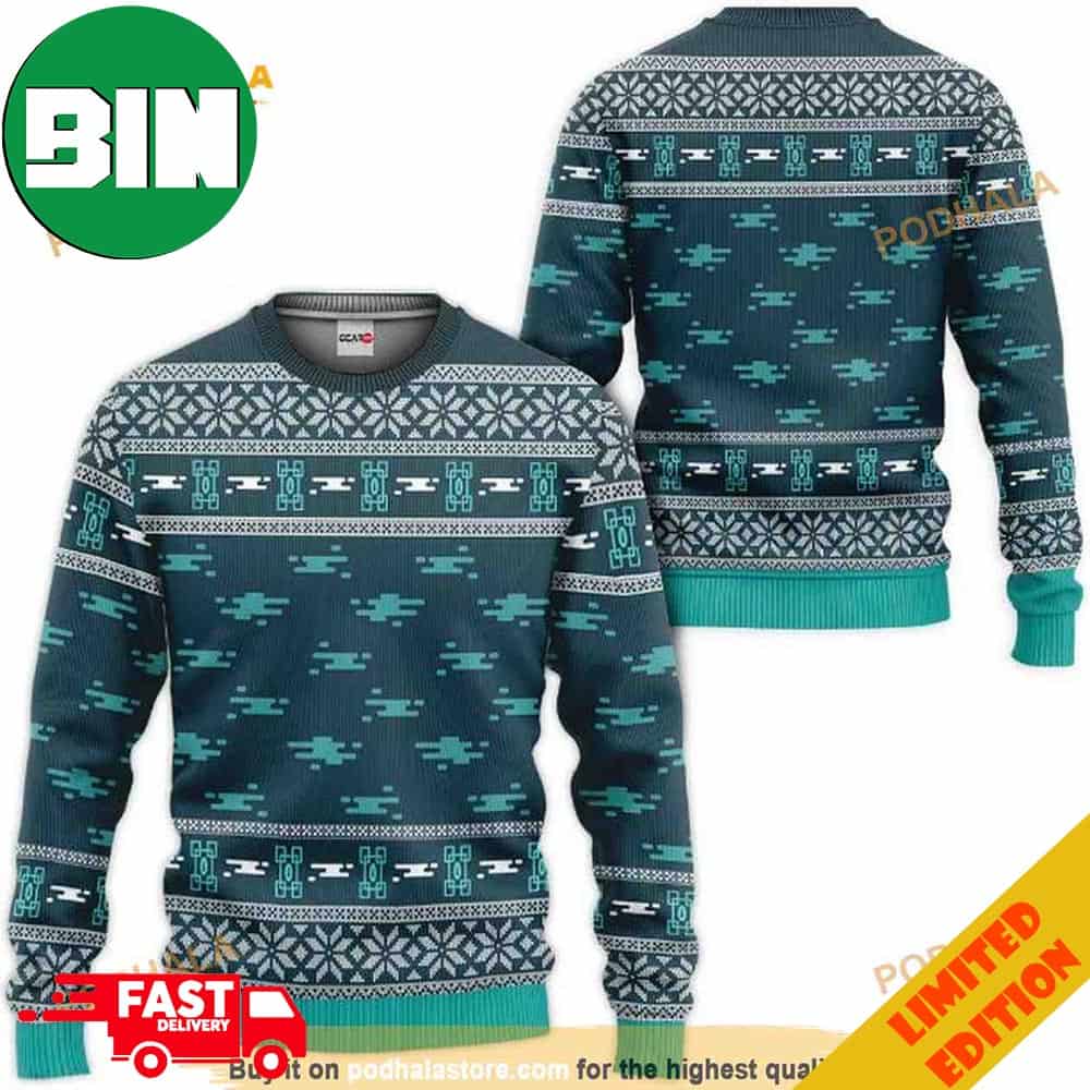 Kimetsu Muichiro Tokito Ugly Anime Christmas Sweater Kimetsu Muichiro Tokito Ugly Anime Christmas Sweater