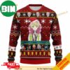 Kimetsu No Yaiba Demon Slayer Akaza Ugly Anime Christmas Sweater Kimetsu No Yaiba Demon Slayer Akaza Ugly Anime Christmas Sweater