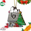 Las Vegas Raiders Stitch Ornament NFL Christmas And Stitch With Moon Ornament