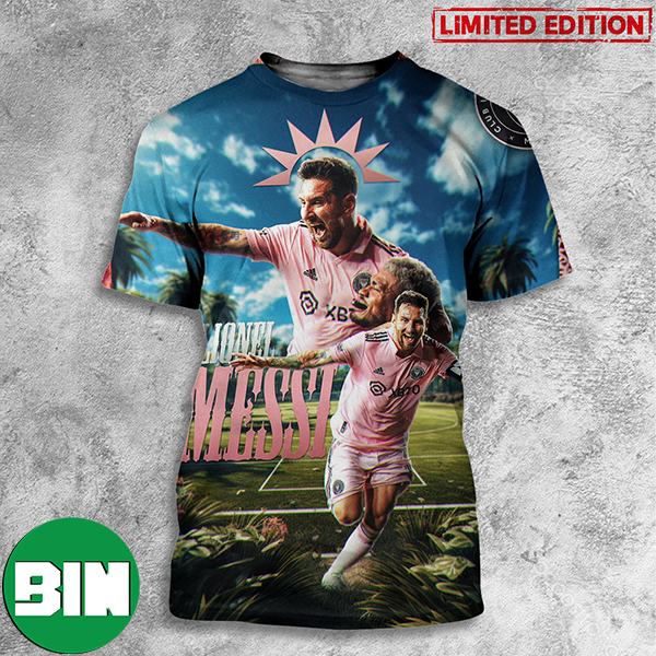 Lionel Messi Wasted No Time Making His Presence Felt At Inter Miami CF All Over Print T-Shirt Lionel Messi Wasted No Time Making His Presence Felt At Inter Miami CF All Over Print T-Shirt