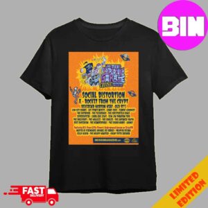 Little Stevens Underground Garage Cruise Tour 2025 From Miami To Nassau On May 9-13 Social Distortion X Rocket From The Crypt Night Rock N Roll Unisex Essentials T-Shirt