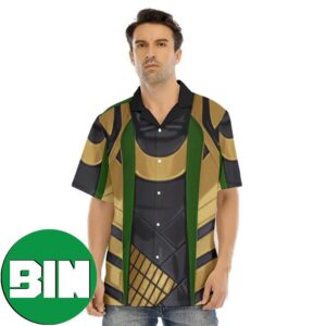 Loki Disneybound Villains Avengers Cruise Cosplay Costume Marvel Studios Hawaiian Shirt