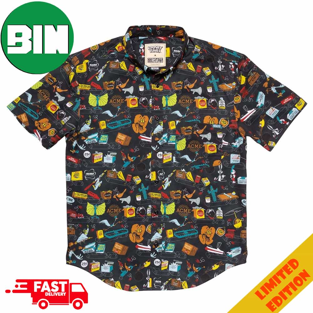 Looney Tunes The Acme Catalog Summer 2024 Summer RSVLTS Hawaiian Shirt And Short Looney Tunes The Acme Catalog Summer 2024 Summer RSVLTS Hawaiian Shirt And Short