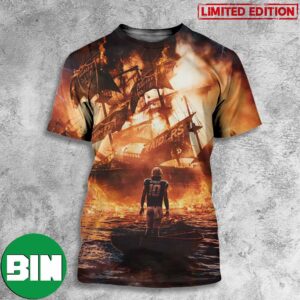 Los Angeles Chargers Burn Las Vegas Raiders With 24 Points Congratulations Let Bolt Up 3D T-Shirt