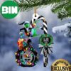 Los Angeles Dodgers MLB Custom Name Grinch Candy Cane Tree Decorations Xmas 2023 Gift Christmas Ornament